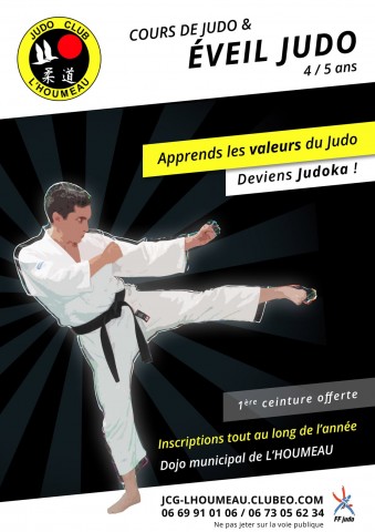 Affiche Flyer Éveil Judo - Baby Judo