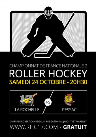 RHC17 - Affiche Roller Hockey 2015-2016 proposition