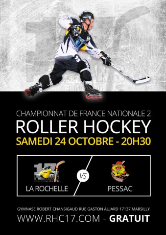 RHC17 - Affiche Roller Hockey 2015-2016 retenue